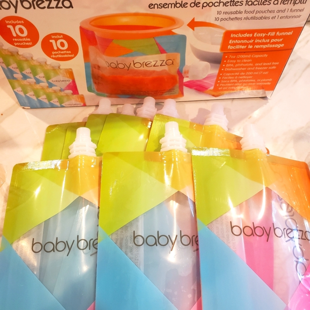 Baby Brezza Easy-to-Fill & Clean Reusable